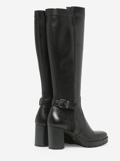 Laarzen Met Hak Evie Uit Leder Dorking Zwart women D8955 ander zicht 3