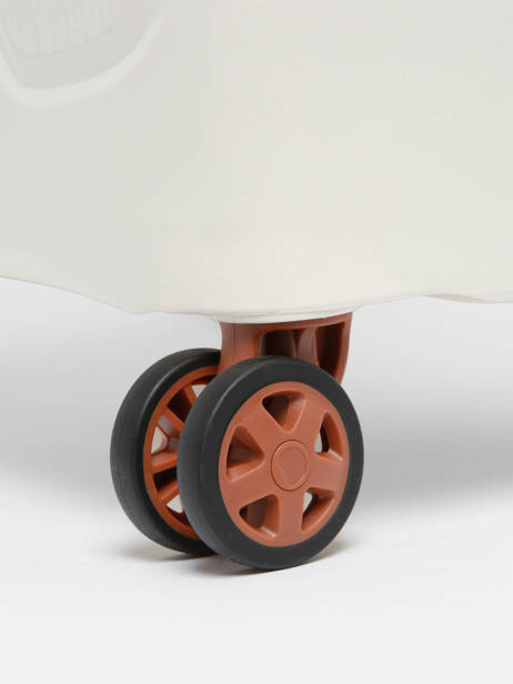 Harde Reiskoffer Moncey Delsey Beige moncey ROYALMOJ ander zicht 2