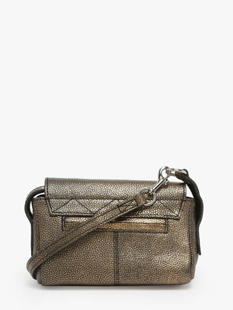 Cross Body Tas Diane Xs Granite Leder Paul marius Goud granite DIANXGRA ander zicht 4