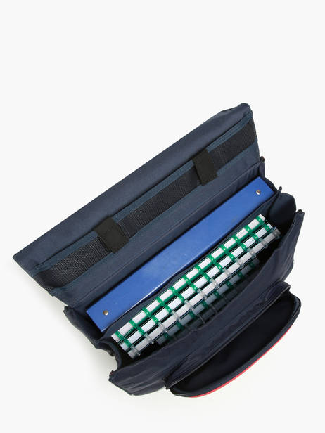 Boekentas Op Wieltjes 2 Compartimenten Tann's Rood les fantaisies g 42125 ander zicht 3