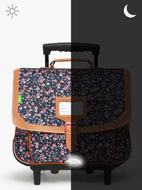 Boekentas Op Wieltjes 2 Compartimenten Tann's Veelkleurig les fantaisies f 42269 ander zicht 6