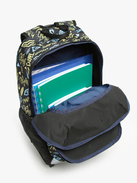 Rugzak Op Wieltjes 2 Compartimenten Rip curl Zwart bts 137MBA ander zicht 3