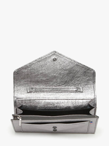 Portefeuille Etincelle Irisée Leder Etrier Zilver etincelle irisee EETI5008 ander zicht 2