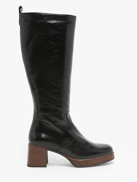 Laarzen Cristel Uit Leder Dorking Zwart women D9339