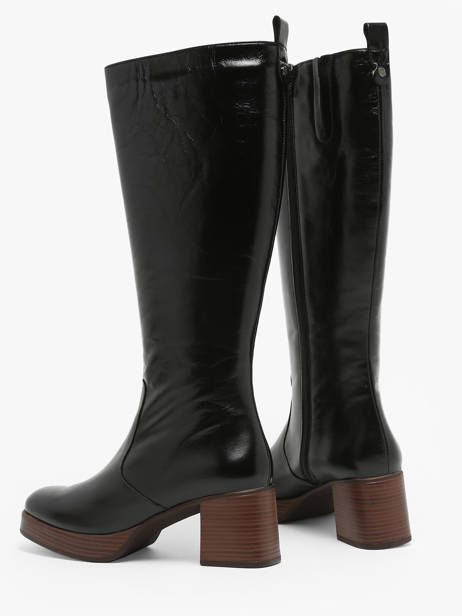 Laarzen Cristel Uit Leder Dorking Zwart women D9339 ander zicht 2