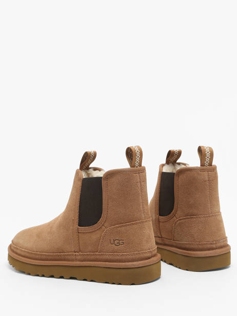Boots Neumel Chelsea Uit Leder Ugg Bruin men 1121644 ander zicht 2