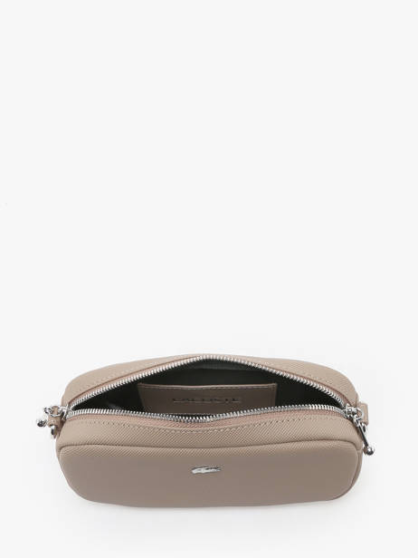 Cross Body Tas Daily City Lacoste Beige daily city NF4755DZ ander zicht 3