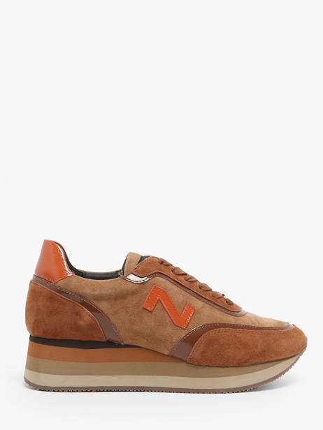 Sneakers Uit Leder Nathan baume Bruin women 242S2603