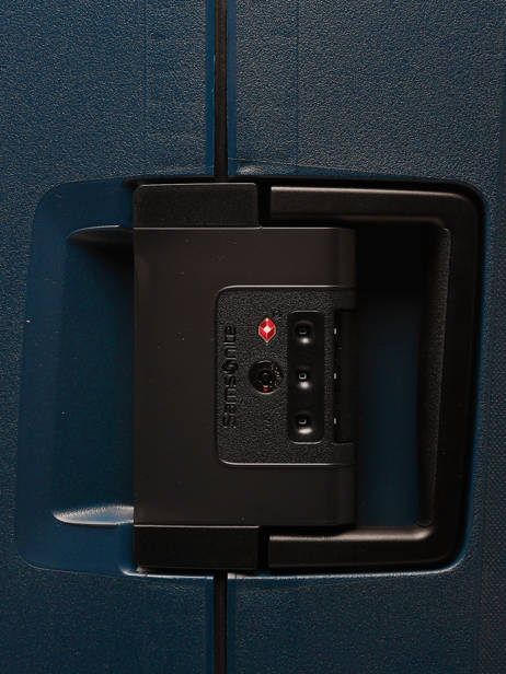 Harde Harde Reiskoffer Essens Samsonite Blauw essens 146911 ander zicht 1