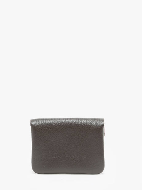 Portemonnee Leder Milano Bruin caviar CA23092 ander zicht 2