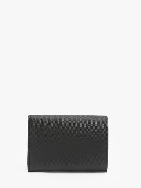 Portefeuille Lacoste Zwart anna NF4190AA ander zicht 2