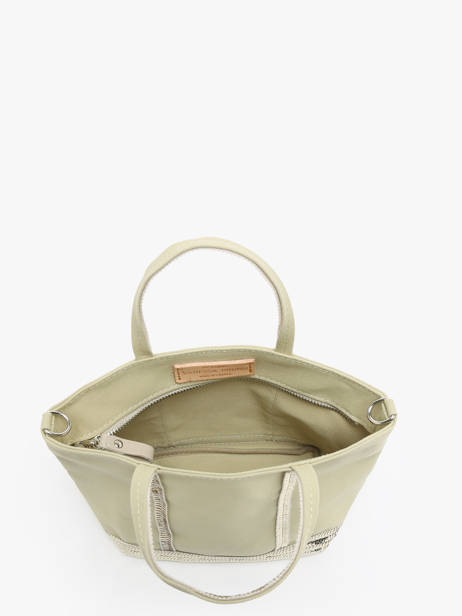 Cross Body Tas Baby Cabas Pailletten Vanessa bruno Groen cabas 1V40410 ander zicht 3