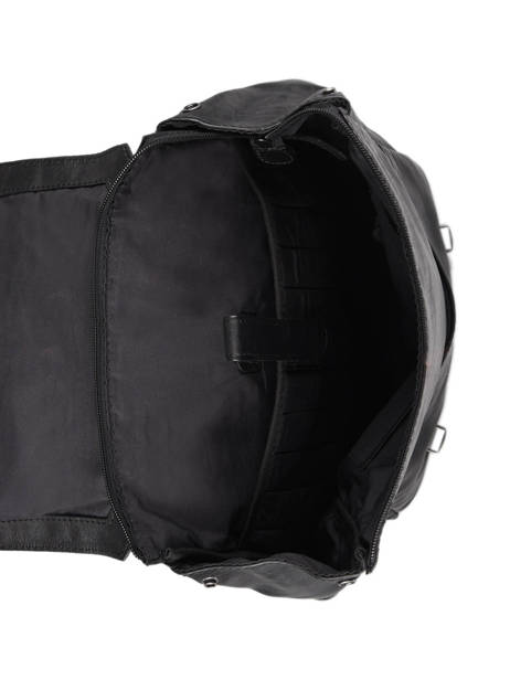 Rugzak Basilic pepper Zwart traveler - 00BTRA05 ander zicht 4