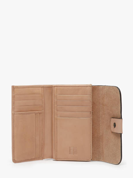 Portefeuille Leder Biba Beige wallet VET1L ander zicht 1