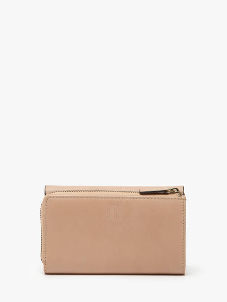 Portefeuille Leder Biba Beige wallet VET1L ander zicht 3