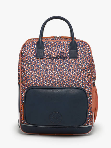 Rugzak 2 Compartimenten Cameleon Bruin vintage fantasy PBVGSD37