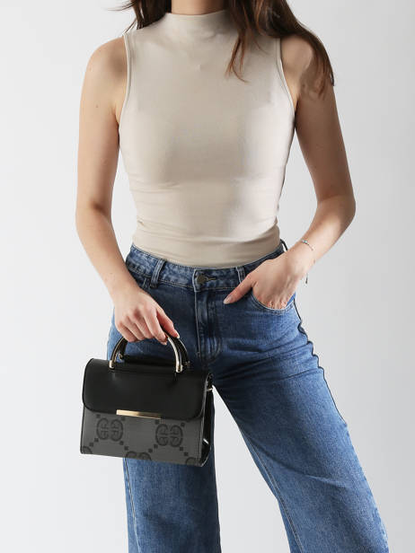 Handtas /cross Body Signed Miniprix Zwart signed 2 ander zicht 1