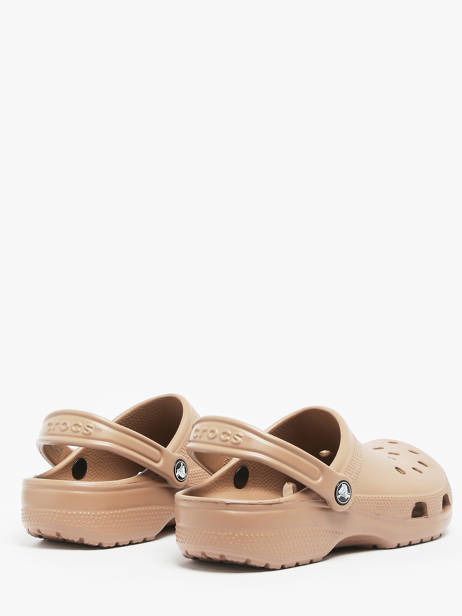 Slippers Classic Bone Crocs Bruin women 10001 ander zicht 2