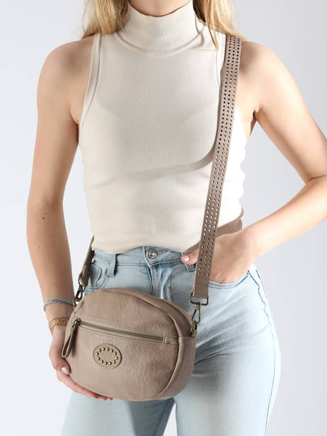 Cross Body Tas Bubble Miniprix Beige bubble 2236 ander zicht 1