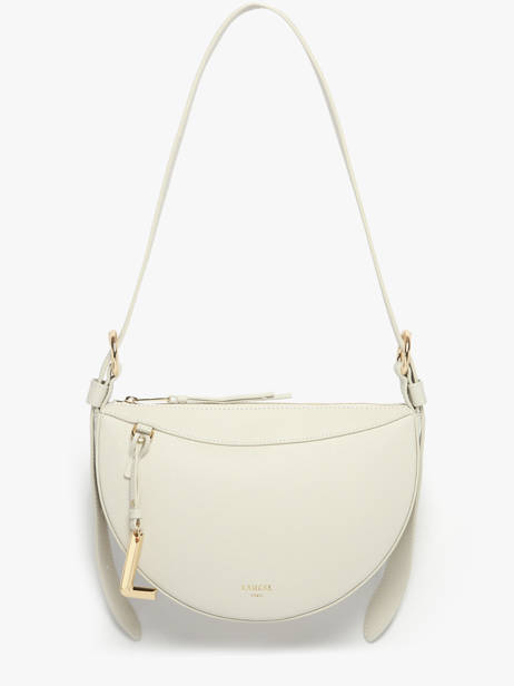 Cross Body Tas Faubourg Leder Lancel Wit faubourg A13525