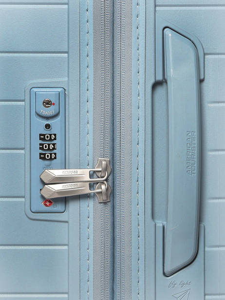 Uitbreidbare Harde Reiskoffer Fastforward American tourister Blauw fastforward 155261 ander zicht 1