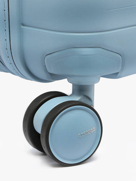 Uitbreidbare Harde Reiskoffer Fastforward American tourister Blauw fastforward 155261 ander zicht 2