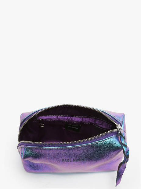 Etui Leder Paul marius Blauw scarabee ADELESCA ander zicht 1