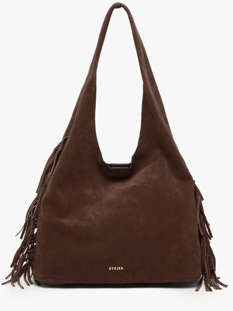 Schoudertas L Country Leder Etrier Bruin country ECOU154L