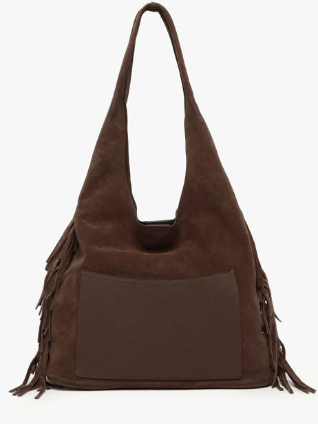 Schoudertas L Country Leder Etrier Bruin country ECOU154L ander zicht 5