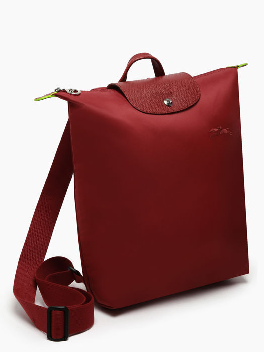 Longchamp Le pliage green Rugzak Rood
