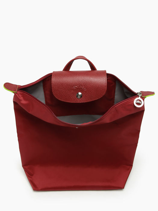 Longchamp Le pliage green Rugzak Rood