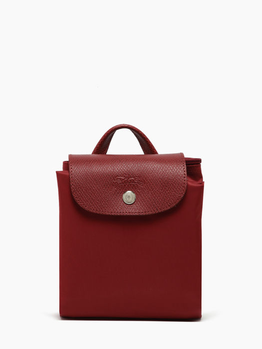Longchamp Le pliage green Rugzak Rood