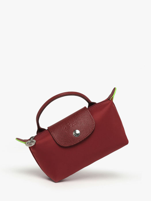 Longchamp Le pliage green Clutch Rood
