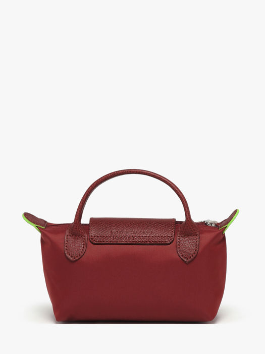 Longchamp Le pliage green Clutch Rood