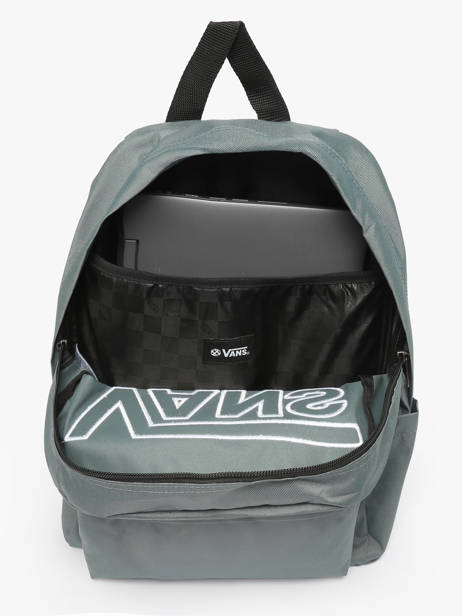 Rugzak 1 Compartiment Vans Grijs backpack VN000H4Z ander zicht 2