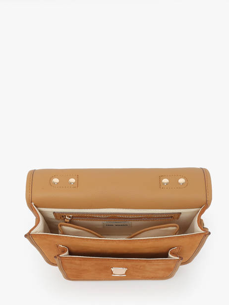 Cross Body Tas La Suite Leder Paul marius Oranje la suite GEOR2SUI ander zicht 2