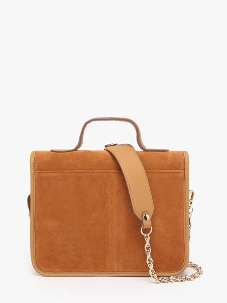 Cross Body Tas La Suite Leder Paul marius Oranje la suite GEOR2SUI ander zicht 3