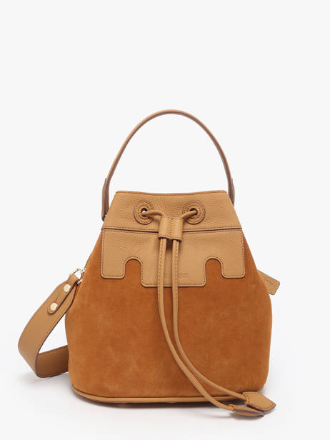 Cross Body Tas La Suite Leder Paul marius Oranje la suite CAPUCSUI