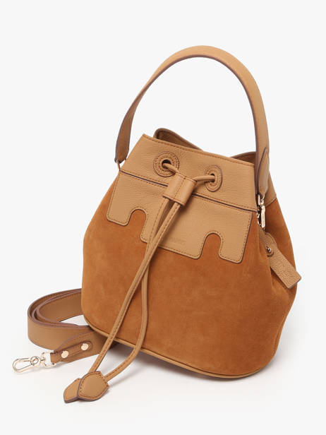 Cross Body Tas La Suite Leder Paul marius Oranje la suite CAPUCSUI ander zicht 1
