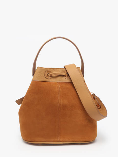 Cross Body Tas La Suite Leder Paul marius Oranje la suite CAPUCSUI ander zicht 3