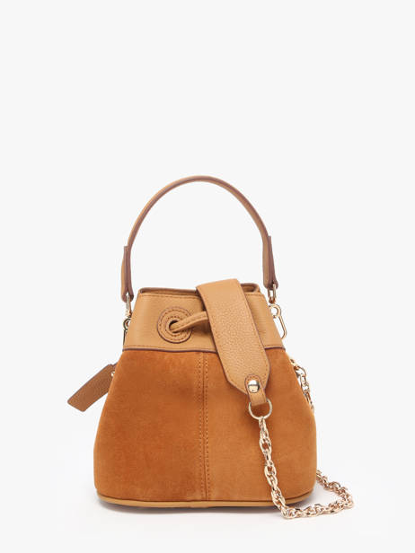 Cross Body Tas La Suite Leder Paul marius Oranje la suite CAPUXSUI ander zicht 3