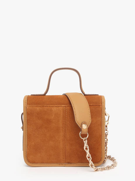 Cross Body Tas La Suite Leder Paul marius Oranje la suite GEOX2SUI ander zicht 3