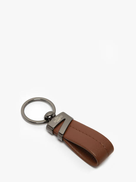 Sleutelhanger Leder Yves renard Bruin foulonne 2328 ander zicht 1