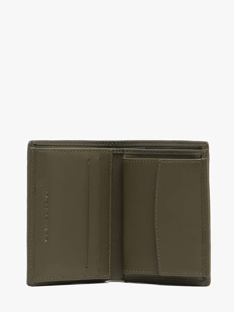 Portefeuille Leder Yves renard Groen smooth 159 ander zicht 1