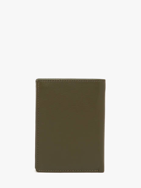 Portefeuille Leder Yves renard Groen smooth 15419 ander zicht 3
