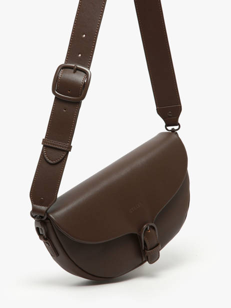 Cross Body Tas M Oxer Leder Etrier Bruin oxer EOXE065M ander zicht 2
