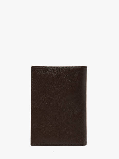 Portefeuille Madras Leder Etrier Bruin madras EMAD442 ander zicht 3