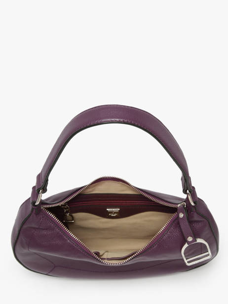 Schoudertas M Altesse Leder Etrier Violet altesse EALT017M ander zicht 3