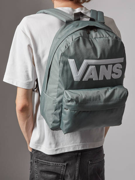 Rugzak 1 Compartiment Vans Grijs backpack VN000H4Z ander zicht 1