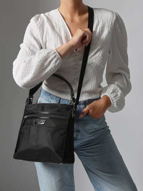 Cross Body Tas Basic Vernis Lancaster Roze basic vernis 514-60 ander zicht 1